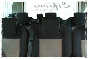  T8 Ford Tourneo inside picture,Part leather seats.

